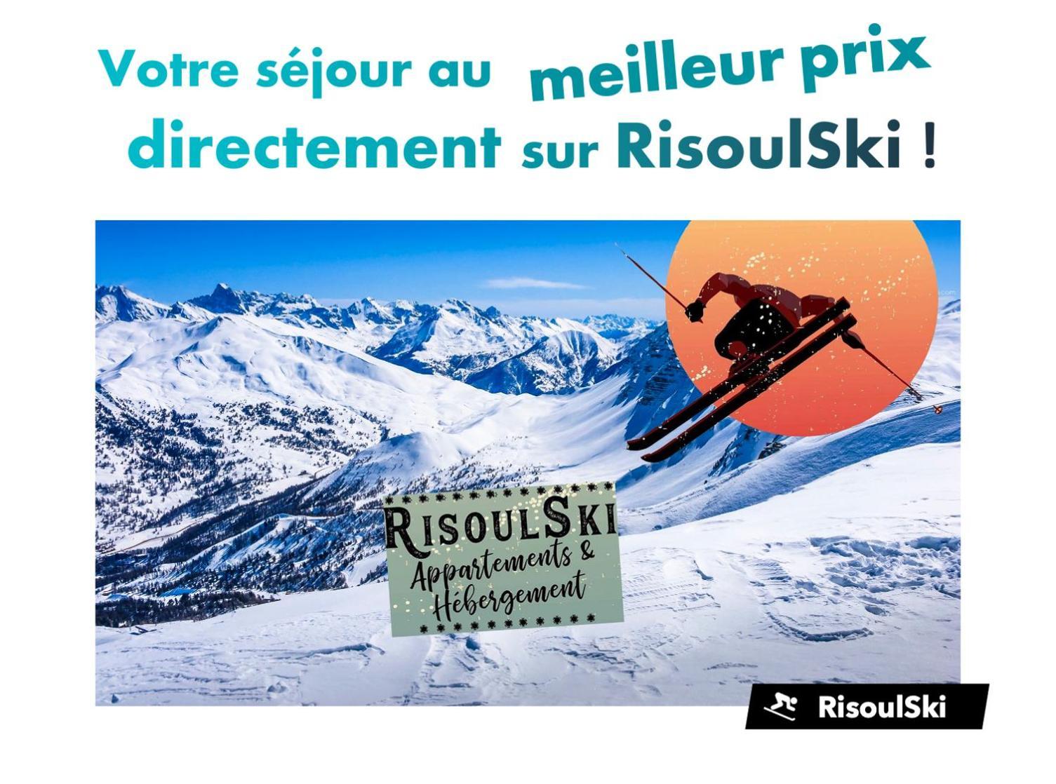 Risoulski Antares - Piscine Et Sauna Екстериор снимка